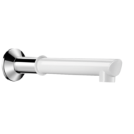 1801T2-Wall-mounted base with BIOCLIP removable spout