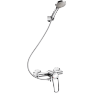 2739EPHYG-Auto-draining shower kit with mechanical pressure-balancing (EP) mixer