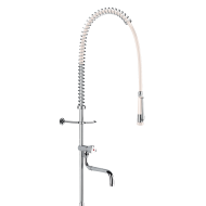 433220-White pe-rinse set with no valve