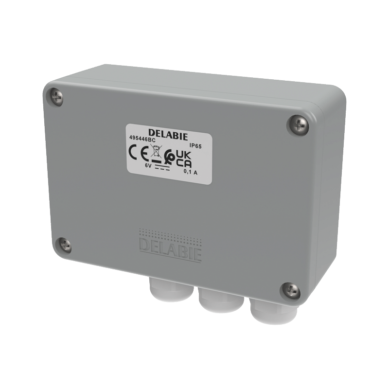 Electronic control unit for TEMPOMATIC basin (ref.495446BC) - DELABIE