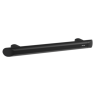 511904MBK-Be-Line® DOC M matte black straight grab bar, 450mm